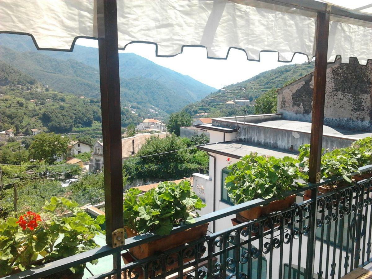 Residenza Antico Borgo Del Pozzo Aparthotel Tramonti Eksteriør bilde